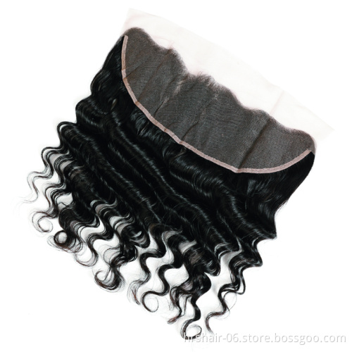 Wholesale 100 brazilian remy hair Aligned cuticle human hair Loose Deep Wave  Hair Extensions